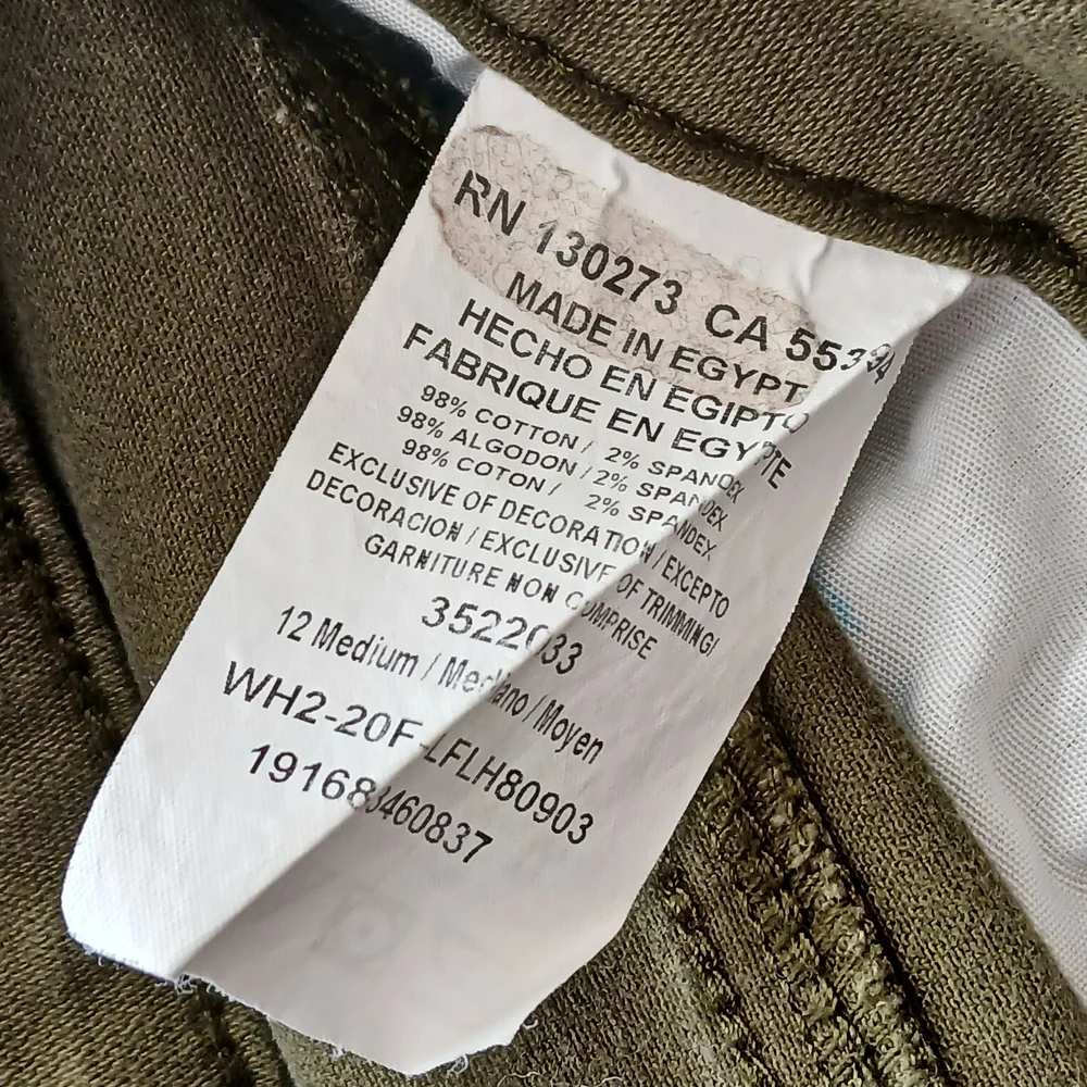 Lee Regular Fit Green Straight Leg Jeans Size 12